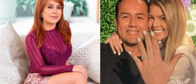 Magaly Medina comenta que postergación de la boda de Brunella Horna y Richard Acuña también tiene un trasfondo político. Magaly evidencia tema político en suspensión de boda de Brunella y Richard: “La familia Acuña es política” | VIDEO