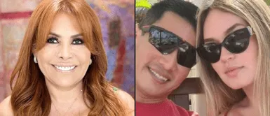 Magaly envía mensaje a Renzo Costa Magaly Medina emocionada por nueva relación de Renzo Costa: “me encanta verte feliz”