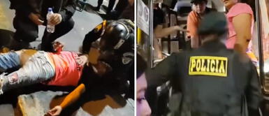 Lima: chofer golpea a delincuente, evita asalto y es detenido por la PNP | Video Lima: chofer golpea a delincuente, evita asalto y es detenido por la PNP | Video