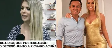 Brunella Horna revela cómo la pasa tras suspensión de su boda Brunella se quiebra al no saber cuándo se casará con Richard Acuña: “Todo es tan incierto”