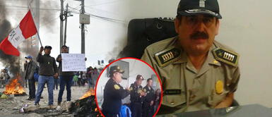 General PNP causa polémica con amenaza: No me hagan ningún paro, yo voy a actuar General PNP causa polémica con amenaza: "No me hagan ningún paro, yo voy a actuar"