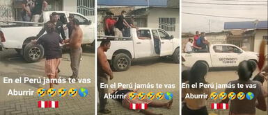 Mujer intenta evitar detención, se desmaya y segundos después se recupera épicamente | Video Mujer intenta evitar detención, se desmaya y segundos después se 'recupera' épicamente | Video