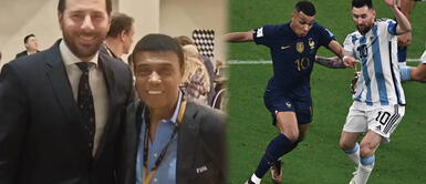 Claudio Pizarro y Teófilo Cubillas fueron invitados por la propia FIFA al Argentina vs. Francia Claudio Pizarro y Teófilo Cubillas: ¿Por qué los peruanos fueron invitados a la final del Mundial Qatar 2022?