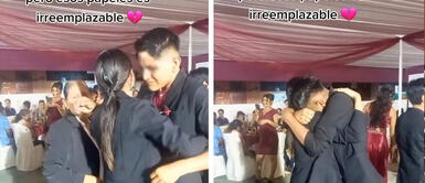 Joven acompaña a su hermano a baile de graduación y él se quiebra al recordar a sus padres fallecidos Joven acompaña a su hermano a baile de graduación y él se quiebra al recordar a sus padres fallecidos