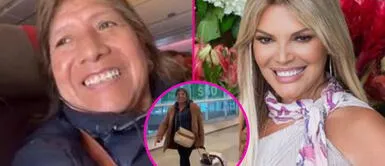 Jessica Newton llevó a su nana de viaje a España para que pasen las fiestas navideñas en Europa Nana de Jessica Newton viaja por primera vez a España: "No dejé que me gane los nervios"