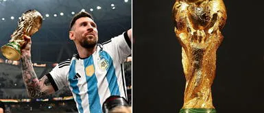 El peso de la Copa del Mundo fue revelado por el goleador argentino, Lionel Messi. Qatar 2022: ¿Cuánto pesa la Copa del Mundo que levantó Lionel Messi en Qatar 2022?