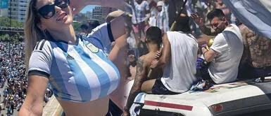 MAcarena Gastaldo felicitó a Lionel Messi y compañía por el título del Mundial Qatar 2022 Macarena Gastaldo infla el pecho por Argentina tras ganar el Mundial: "'Messiento' campeona"