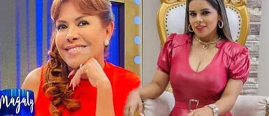 Giuliana Rengifo no suelta a Magaly Medina y la llama doble moral Giuliana Rengifo lanza advertencia a Magaly Medina: "Debe volver a prisión, lo necesita"
