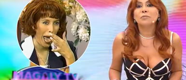Magaly Medina se asusta de su fotografía del pasado con video viral de tiktok Magaly Medina se ruboriza de su imagen del pasado:"Mi mamá me engañaba, me decía eres bonita"