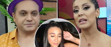 Metiche critica cirugias de Samahara Lobatón y Karla Tarazona lo tilda de feo Metiche critica 'arreglitos' de Samahara y Karla Tarazona lo cuadra: "Tú tampoco eres bonito y agraciado"