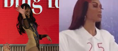 Gad Yola Gad Yola, artista trans, protesta por la muerte de 25 peruanos en red carpet de Netflix en España