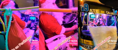 Chofer se viste de Papá Noel y causa sensación en TikTok por su bus navideño: “Perú es otro level” Chofer se viste de Papá Noel y causa sensación en TikTok por su bus navideño: “Perú es otro level”