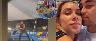 Ale Venturo compartió momentos con Rodrigo Cuba y Daniel León, el padre de su hija. Ale Venturo pasa día con Daniel León, papá de su hija, y Rodrigo Cuba y su pequeña