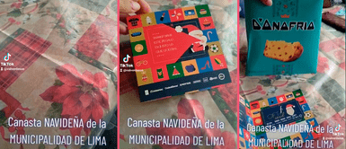 Joven se queja de la canasta navideña que recibió su papá: "Es un abuso" Joven se queja de la canasta navideña que recibió su papá: "Es un abuso"