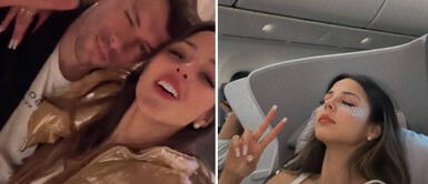 Luciana Fuster mostró cómo recibió la Nochebuena con Patricio Parodi. Foto: Instagram Luciana Fuster y el ‘Pato’ Parodi recibieron la Navidad en el aeropuerto: "Feliz navidad para todos"