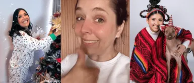 Tula Rodríguez, Yiddá Eslava, Milena Warthon. Tula Rodríguez, Yiddá Eslava, Milena Warthon recuerdan sus Navidades y ofrecen sus mejores deseos en estas fiestas