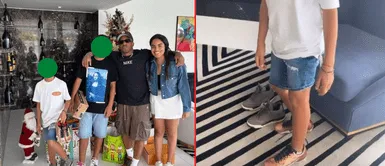 Jefferson Farfán compartió tiernos momentos con sus hijos. Jefferson Farfán sorprende a sus hijos con lujosos regalos por Navidad: "Con sus chimpunes de Mbappé"