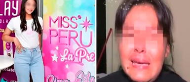 Menor de 14 años, candidata del Miss Perú La Pre, apareció embarazada junto a hombre de 29 años Menor de 14 años, candidata del Miss Perú La Pre, aparece tras presuntamente haber sido captada por sujeto de 29 años