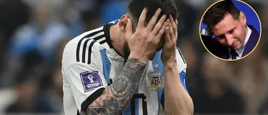 Lionel Messi ganó el balón de oro en Qatar. Lionel Messi rompió en llanto tras escuchar relato viral por Navidad