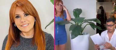 Magaly Medina: su estilista confiesa que trabajar con conductora de espectáculos le da estrés. Estilista de Magaly Medina confiesa cómo es trabajar con ella: “Estrés, ansiedad, dolor de cabeza, tics nerviosos”