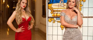 Florcita Polo encapsula la elegancia de la alta costura en un apabullante vestido Florcita Polo inmortaliza la elegancia de la moda de Alta Costura en un apabullante vestido