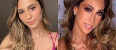 Flavia Ramos y Melissa Loza con looks coordinados Flavia Ramos cumple 21 años y lo celebra con Melissa Loza luciendo el estampado a rayas con éxito