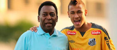 Pelé y Neymar brillaron en el Santos de Brasil, en sus respectivas épocas Neymar y su emotivo mensaje tras la partida de Pelé: "Dio voz a los afrodescendientes"