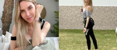 Juliana Oxenford y kimono floral Juliana Oxenford enciende las alarmas enfundada en bikini azul eléctrico y kimono tropical