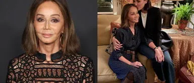 Isabel Presyler y Tamara Falcó con looks lentejuelas Isabel Presyler, la reina de la moda en España, muestra nuevo semblante con vestido de pailettes