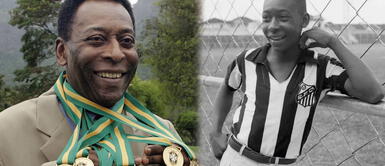 Pelé es el máximo ídolo del Santos de Brasil Pelé: ¿por qué tiene ese apodo, si su nombre es Edson Arantes do Nascimiento?