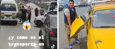 Combi y taxi se convierten en viral en TikTok por sus puertas: “Si el auto de Farfán se abre hacia arriba, ¿por qué el mío no?” Combi y taxi se convierten en viral en TikTok por sus puertas: “Si el auto de Farfán se abre hacia arriba, ¿por qué el mío no?”