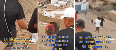 Captan a vecinos de VMT cruzando muro tras decreto Captan a vecinos de VMT cruzando muro tras decreto: “La Molina tiembla en estos momentos”