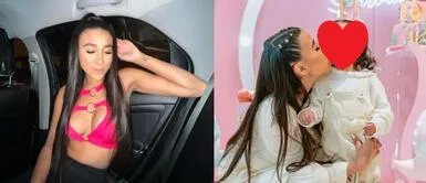 Samahara Lobatón y su hija con matching bikinis Samahara Lobatón y su hija Xianna se roban el protagonismo con sublimes matching swimsuits