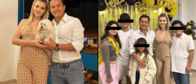 Brunella Horna celebra Año Nuevo con Richard Acuña Brunella Horna y Richard Acuña recibieron el Año Nuevo con los cuatro hijos del excongresista