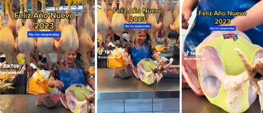 Le ponen calzón amarillo al pavo por Año Nuevo y escena es viral Le ponen calzón amarillo al pavo por Año Nuevo y escena es viral: “Ojalá que no se lo haya puesto la seño"
