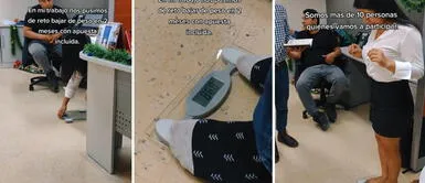 Trabajadores peruanos apuestan jugoso monto y realizan el reto de la balanza para este verano 2023 Trabajadores peruanos apuestan jugoso monto y realizan el "reto de la balanza" para este verano 2023