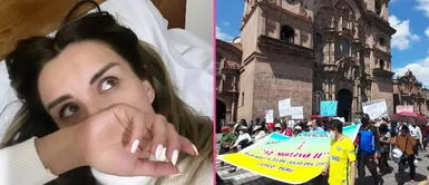 Fiorella Rétiz pasa momentos de angustia para regresar a Lima desde Cusco a pocas horas de iniciarse el paro. Fiorella Rétiz pasa momentos de angustia para regresar a Lima a pocas horas de iniciarse el paro: “Ya nos veíamos durmiendo en el suelo”