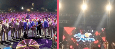 Agua Marina detiene concierto de Año Nuevo por fuerte explosión en Trujillo Agua Marina detiene concierto de Año Nuevo por fuerte explosión en Trujillo