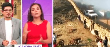 Comentarista de Latina: "Muro fue construido para evitar personas ligadas al terrorismo" Comentarista de Latina: "Muro fue construido para evitar personas ligadas al terrorismo"