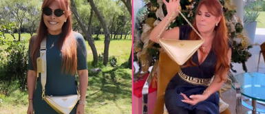 Magaly Medina se compra cartera Prada sin que su esposo se entere y asegura que tiene “espacio para el pasaje de la combi” Magaly Medina muestra feliz su cartera ‘Prada’ y sorprende al asegurar que tiene “espacio para el pasaje de la combi”