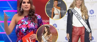 Valeria Piazza, desde su experiencia como ex Miss Perú, sale a defender a Alessia Rovegno. Alessia Rovegno: Valeria Piazza sale en su defensa y asegura que el bronceado “en tres días se le va”