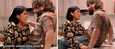 Esposa intenta ser sexy con su pareja pero todo sale mal: "Me quieres viol... O qué" Esposa intenta ser sexy con su pareja pero todo sale mal: "Me quieres viol... O qué"