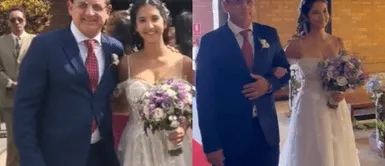 Actor Sergio Galliani protagonizó emotivo momento con su hija Sergio Galliani acompaña a su hija al altar y le dedica conmovedor mensaje por su boda: “Vuela alto mi niña”