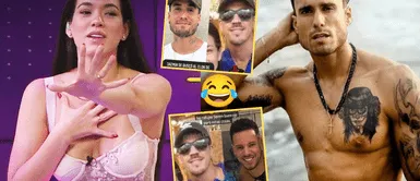 Usuarios se burlan de nuevo galán de Jazmín Pinedo y lo comparan. Jazmín Pinedo: ‘ratujas’ se burlan de nuevo galán y lo comparan con Gino Assereto y Anthony Aranda