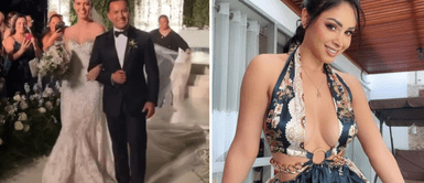 Pamela Franco se apodera de la boda de Brunella Horna y Richard Acuña con un vibrante look de invitada Pamela Franco se impone en la boda de Brunella Horna y Richard Acuña con un vibrante look de invitada