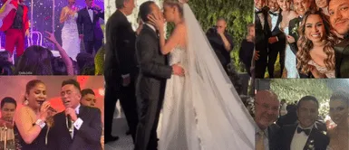 Los invitados a la boda de Brunella Horna y Richard Acuña. Brunella Horna y Richard Acuña: cantantes, actores, animadores, políticos y hasta futbolistas