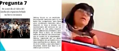 Profesora se queda dormida y comienza a roncar en plena exposición virtual de alumnos Profesora se queda dormida y comienza a roncar en plena exposición virtual de alumnos