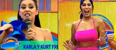 Karla Tarazona lanza misil a Melissa Paredes Karla Tarazona advierte EN VIVO a Melissa Paredes: “Aquí se comparte todo, menos los maridos”