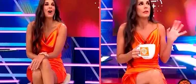 Rebeca Escribens es troleada EN VIVO por su productor tras opinar sobre boda de Brunella y Richard: “¿Te invitaron?” Rebeca Escribens es troleada EN VIVO por su productor tras opinar sobre boda de Brunella y Richard: “¿Te invitaron?”