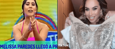 Melissa Paredes opina sobre el vestido de Ethel Melissa Paredes sobre el vestido de Ethel Pozo en boda de Brunella Horna: "Pecó en exagerar todo"